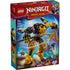LEGO Ninjago Arins Spinjitzu-kamprobot legetøjssæt kassefront med karakterer