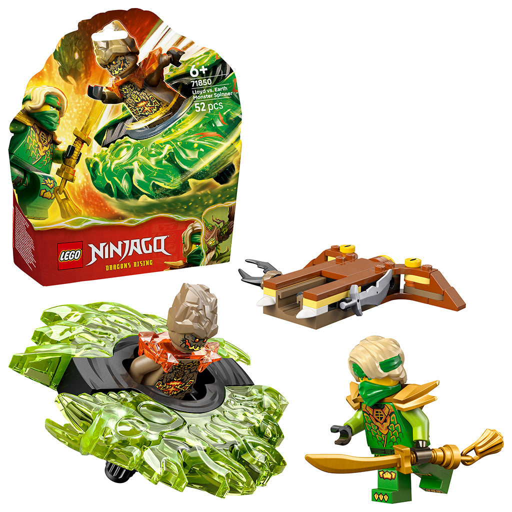 LEGO® NINJAGO® Lloyd mot jordmonster-spinner
