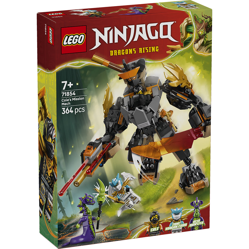 LEGO® NINJAGO® Coles oppdragsmech og drage-Zane
