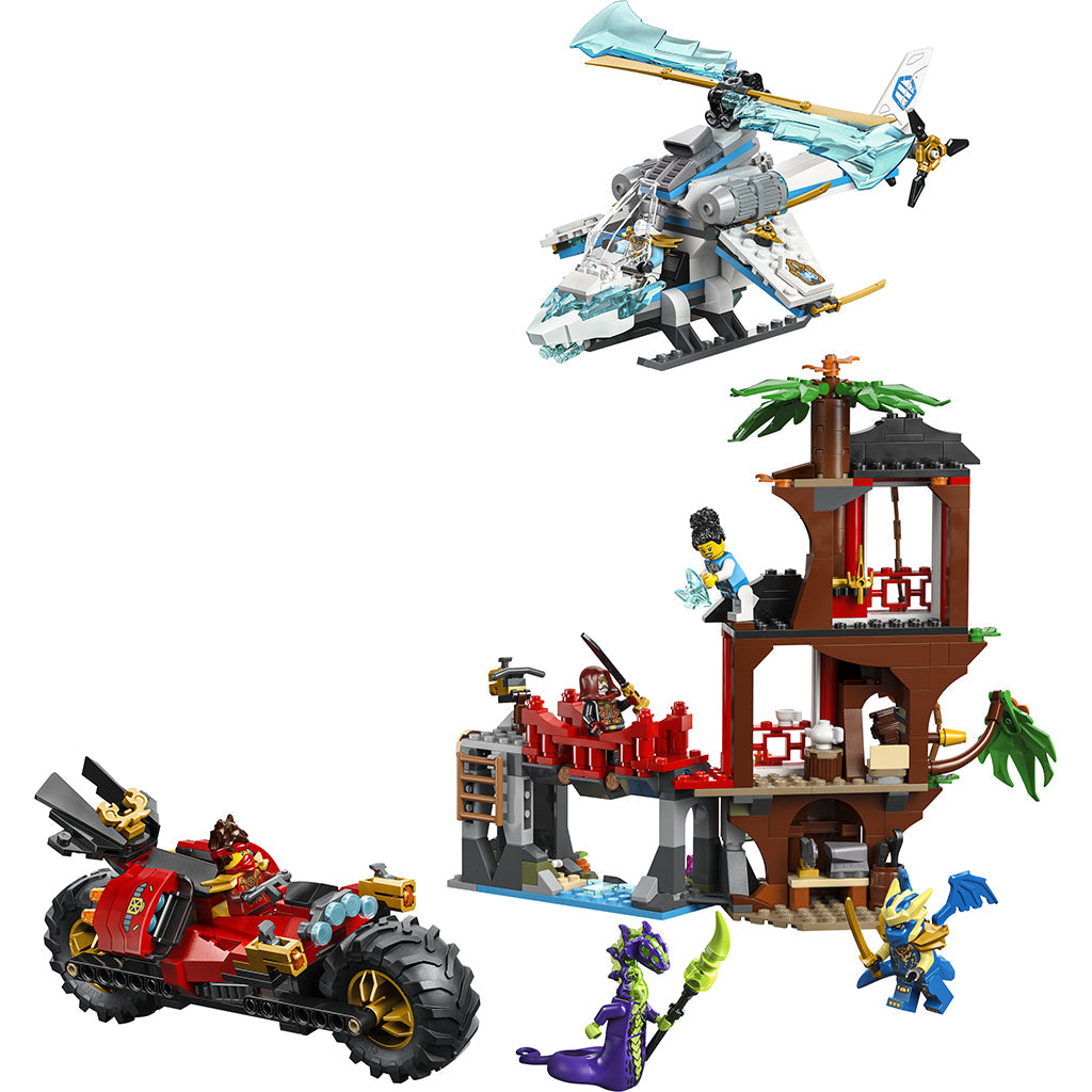 LEGO® NINJAGO® Ninjafartøyenes kamp om tretopphuset