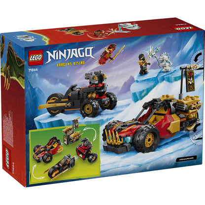 LEGO® NINJAGO® Kai og Coles kombikjøretøy Leketøy 71864