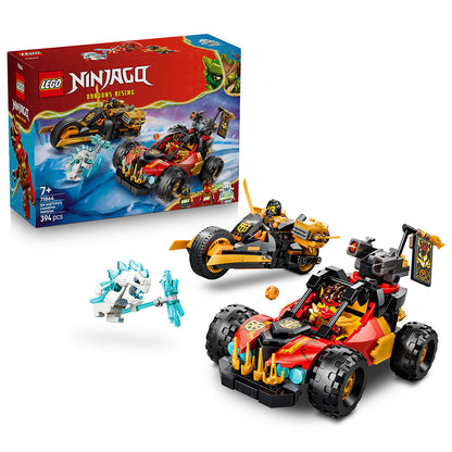 LEGO® NINJAGO® Kai og Coles kombikjøretøy Leketøy 71864