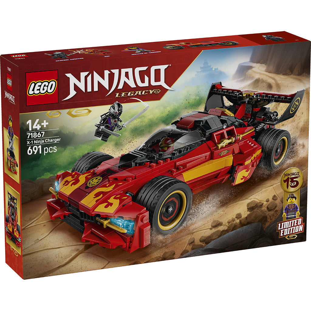 LEGO® NINJAGO® X-1 ninjabil – 15-års jubilæum