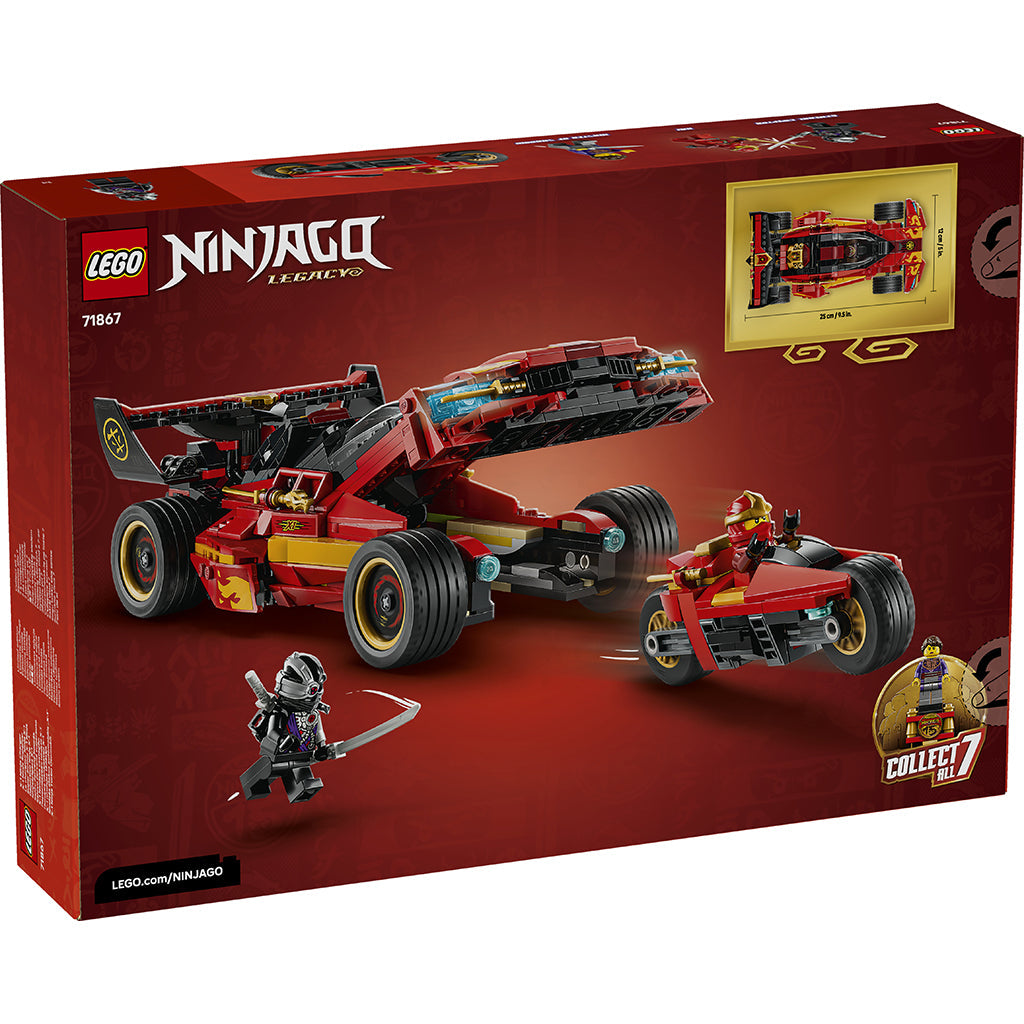 LEGO® NINJAGO® X-1 ninjabil – 15-årsjubileum Leker 71867