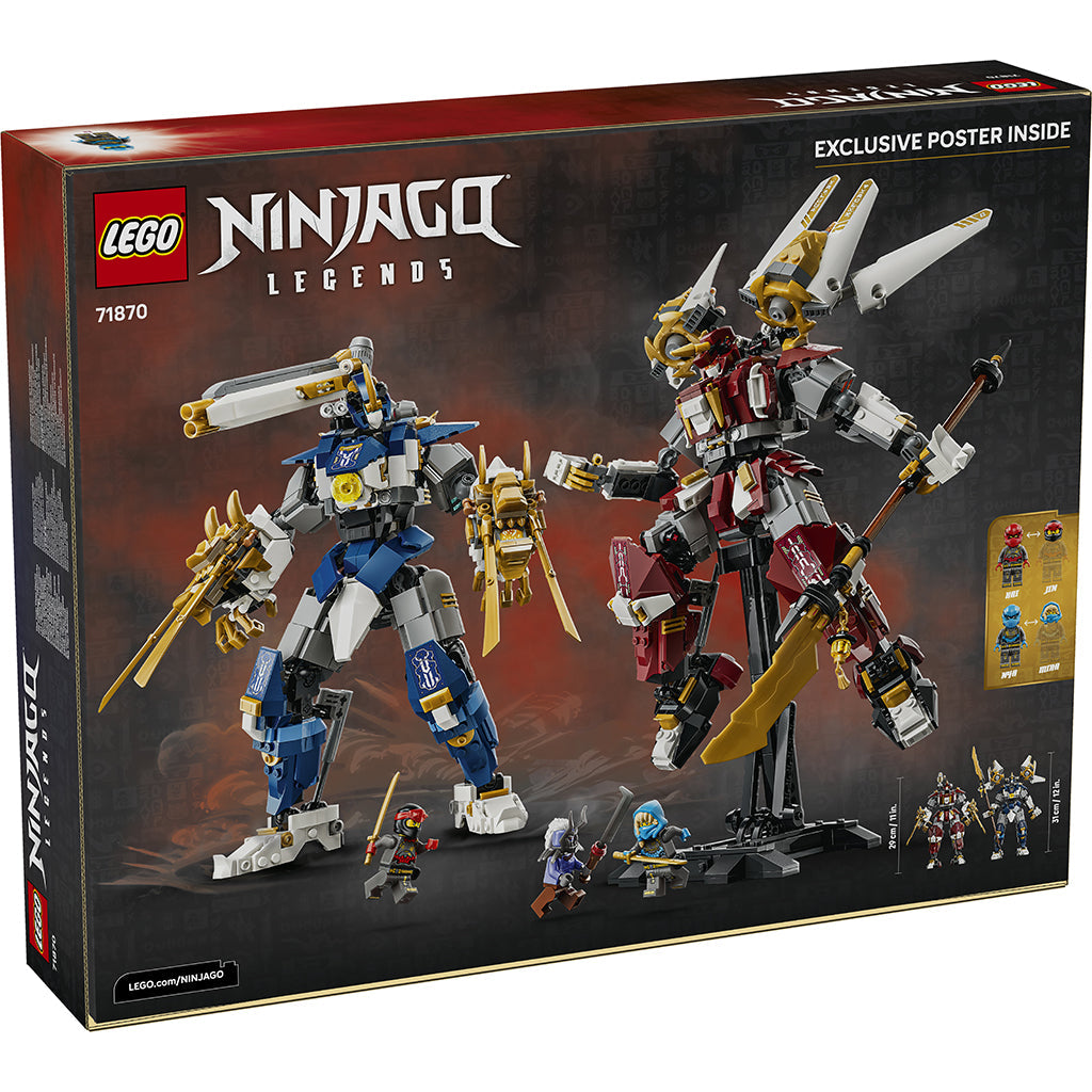 LEGO® NINJAGO® De to titan-mechs