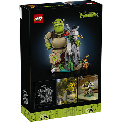 LEGO® Shrek: Shrek, Eselet og Den bestøvlede katten