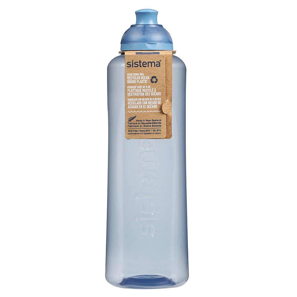 Sistema drikkedunk, Swift squeeze bottle, 480 ml, mountain blue farve