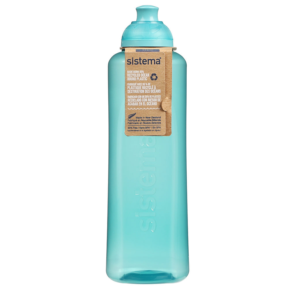Sistema drikkedunk, Swift squeeze bottle, 480 ml i farven Teal Stone.