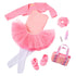 Our Generation Deluxe dukketøj - Ballet med pink trikot, tylskørt og accessories