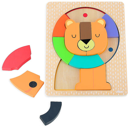 Vilac puslespill i tre, Løve av Andy Westface