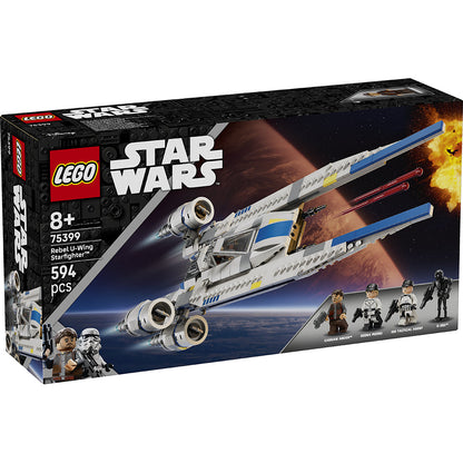 LEGO Star Wars Oprørernes U-wing-stjernejager kasse med rumskib