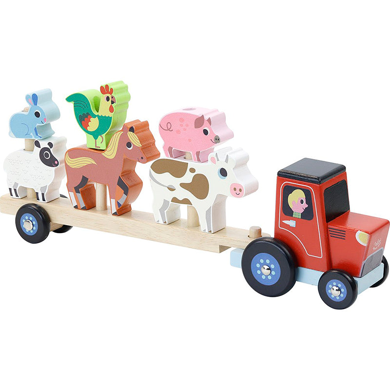 Vilac traktor med stabledyr