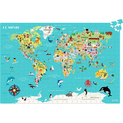Vilac puslespill, Verden - 500 brikker