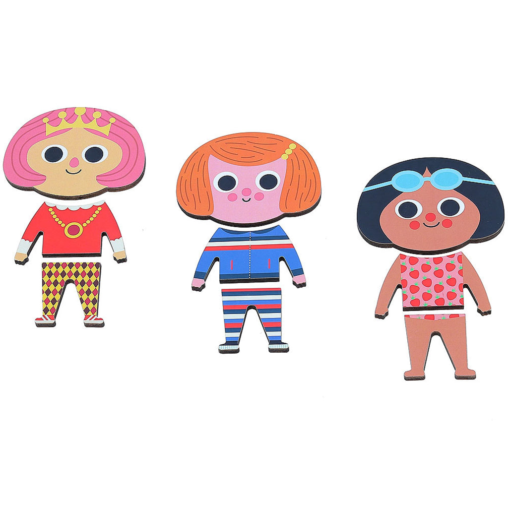 Vilac trepuslespill, 6 x 3 brikker - Jane av Ingela P Arrhenius