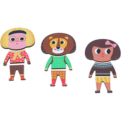 Vilac trepuslespill, 6 x 3 brikker - Jane av Ingela P Arrhenius