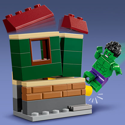 LEGO® Marvel Super Heroes, Iron Man med motorsykkel og Hulk