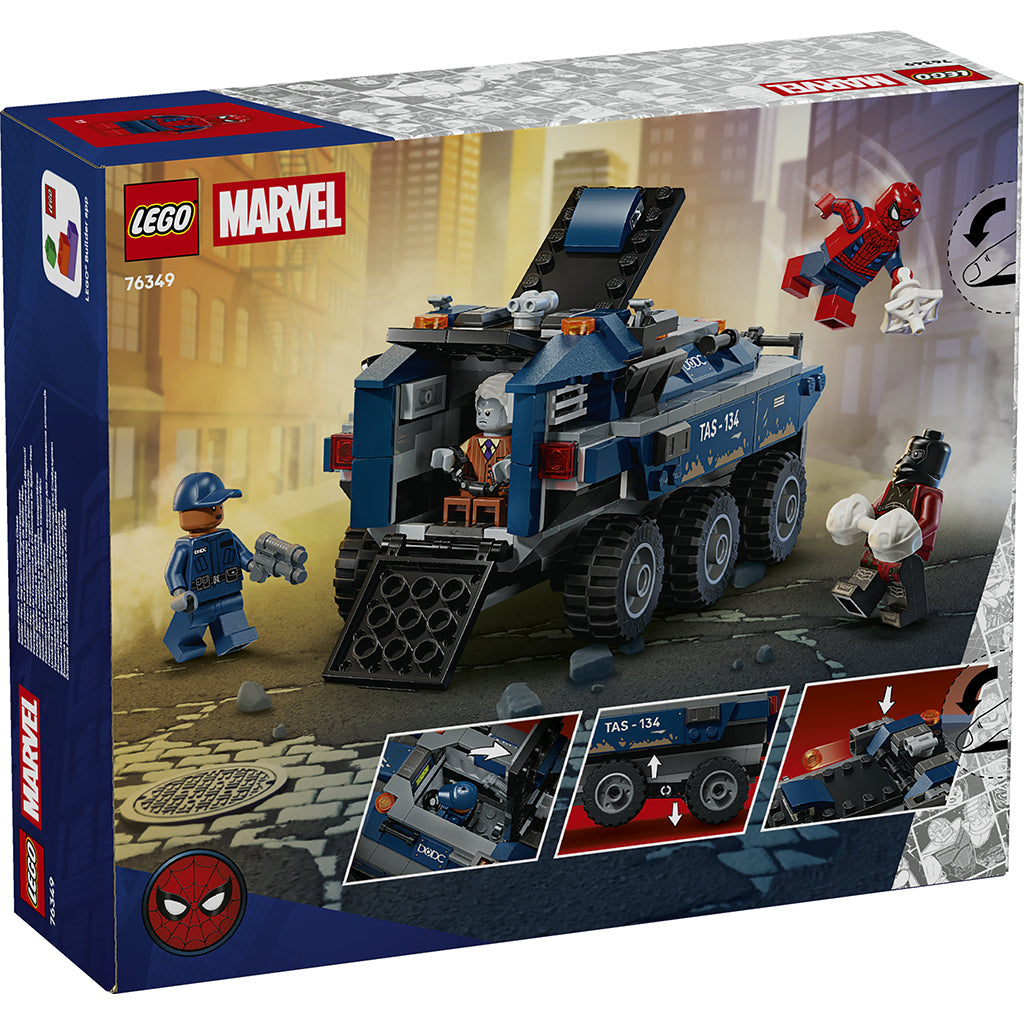 LEGO® ǀ Marvel Spider-Mans fengselstransport-jakt 76349