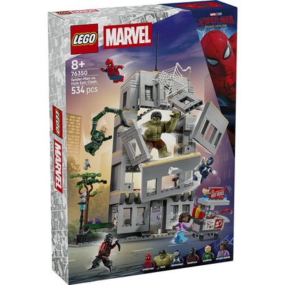 LEGO® ǀ Marvel Spider-Man mod Hulk – episk opgør 
