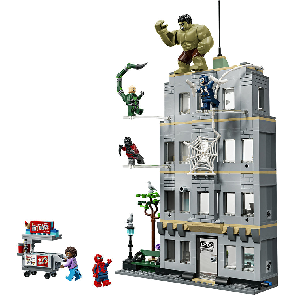 LEGO® │ Marvel Spider-Man mot Hulk – episk oppgjør 76350