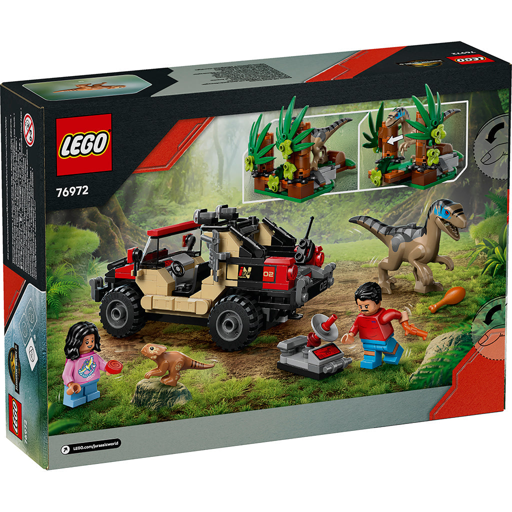 LEGO® Jurassic World™, Offroad-flukt fra raptor