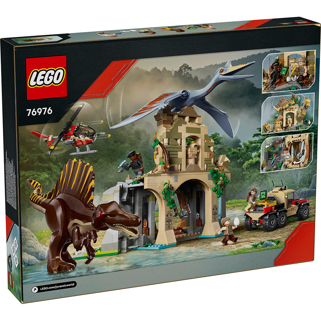 LEGO® Jurassic World™, Luftoppdrag: Spinosaurus og quetzalcoatlus