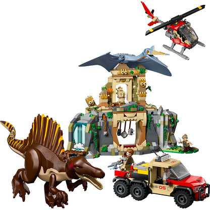 LEGO® Jurassic World™, Luftoppdrag: Spinosaurus og quetzalcoatlus