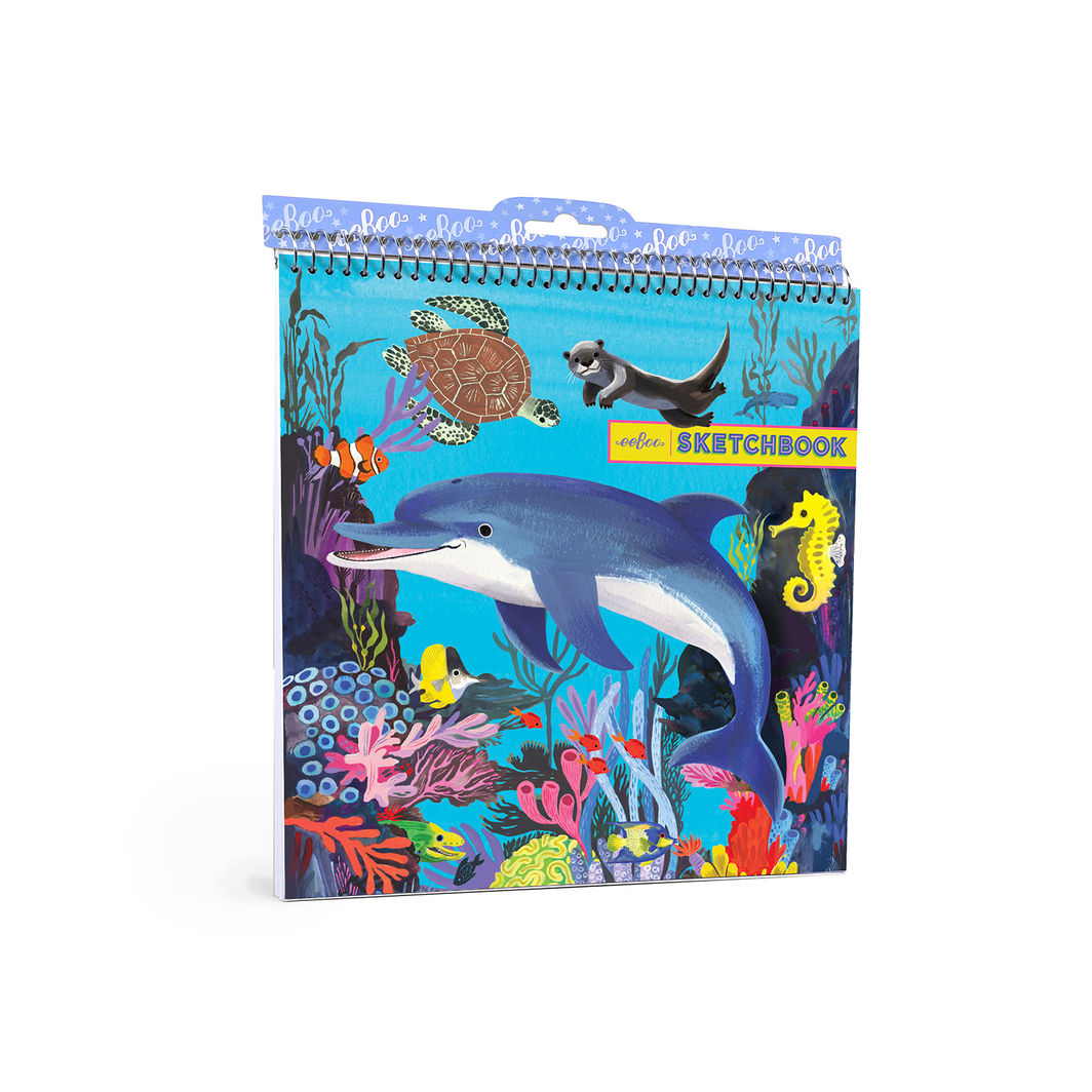 eeBoo Skisseblokk, Sea Life