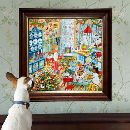 eeBoo Puslespill 1000 brikker, Swedish Holiday Kitchen