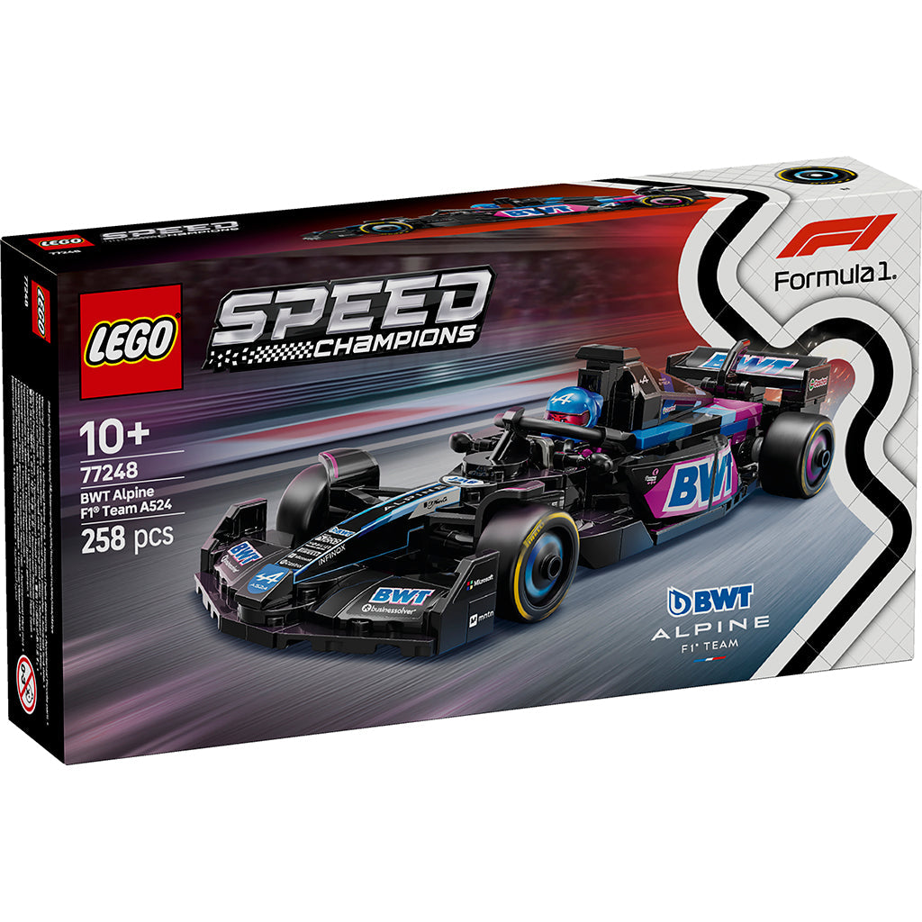 LEGO® Speed Champions, BWT Alpine F1® Team A524-racerbil