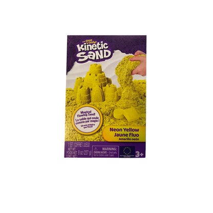 Kinetic Sand, Magisk sand, neon boks - 3 ass. farger