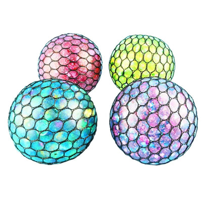 Robetoy Squeezy mesh ball, ass. farger