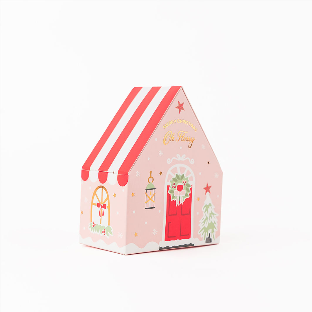 Oh Flossy Øyenskygge for barn, Christmas House Set