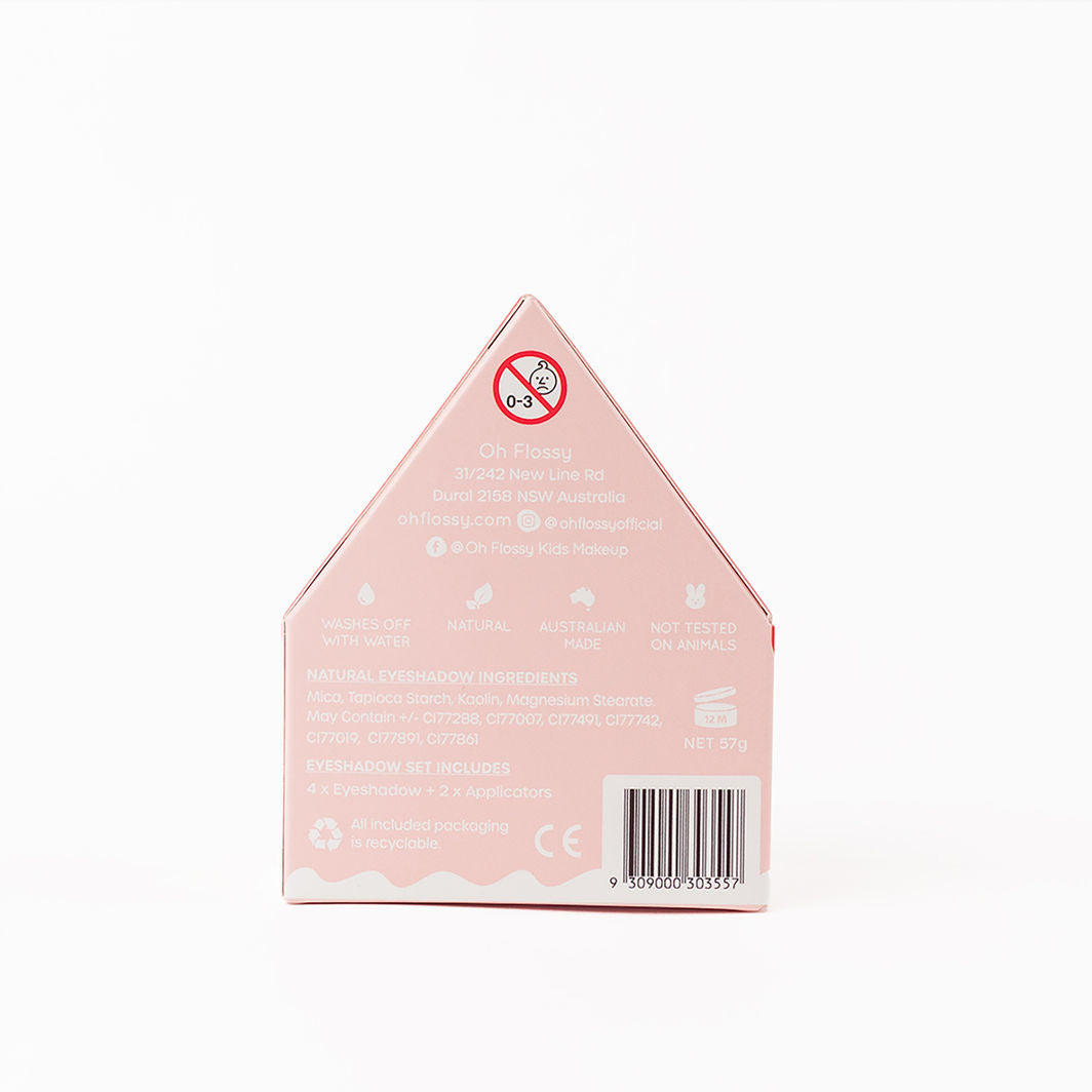 Oh Flossy Øyenskygge for barn, Christmas House Set