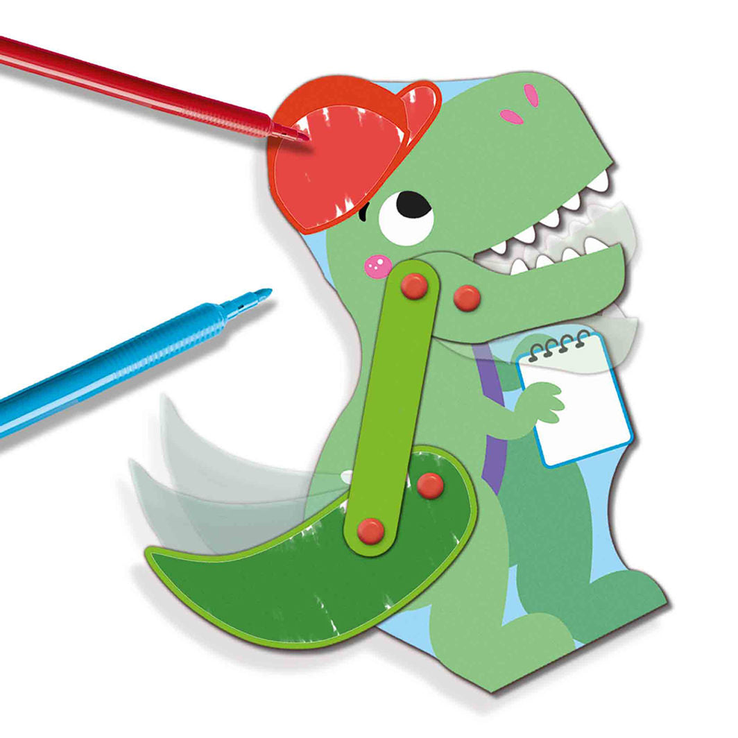 SES Creative Papirbyggesett, Ingeniør dinosaurer