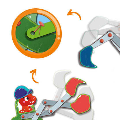 SES Creative Papirbyggesett, Ingeniør dinosaurer