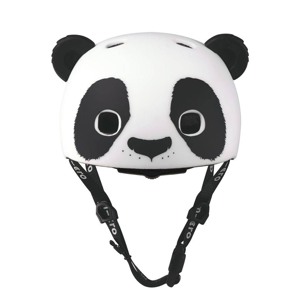 Micro Hjelm, 3D Panda - Str. S (2-5 år)