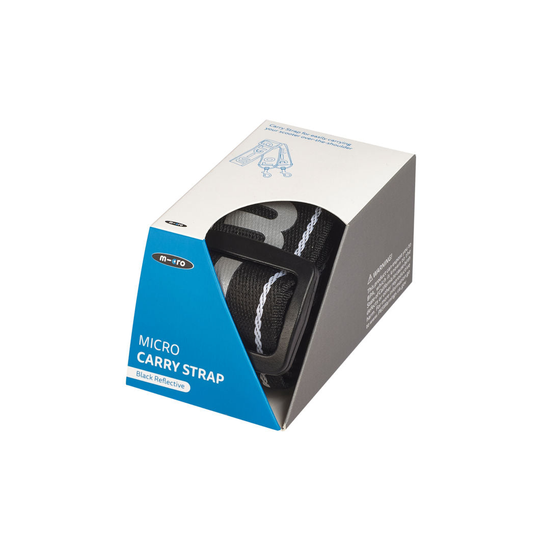 Micro Bærerem til sparkesykkel, Black Reflective