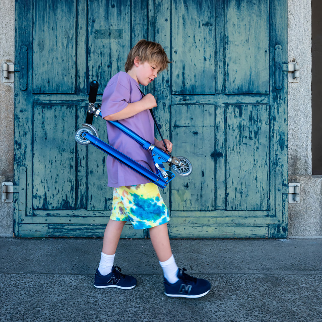 Micro Bærerem til sparkesykkel, Black Reflective