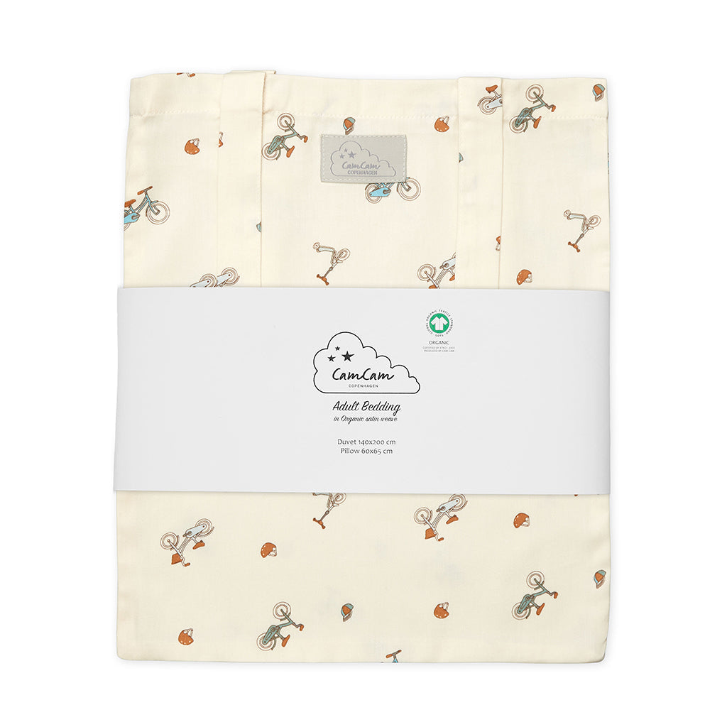 Cam Cam voksensengetøy, Økologisk - Bicycles