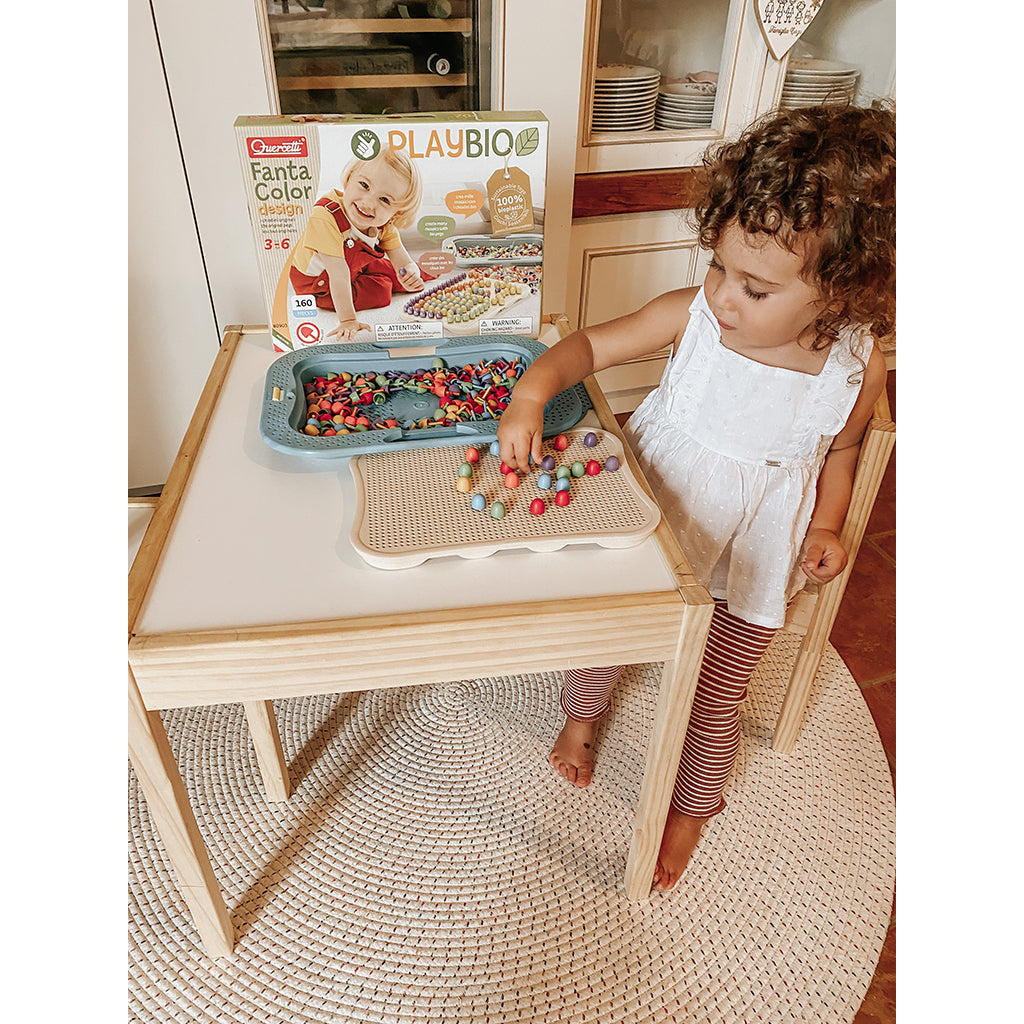 Quercetti stiftmosaikk, Play Bio - Fantacolor Design