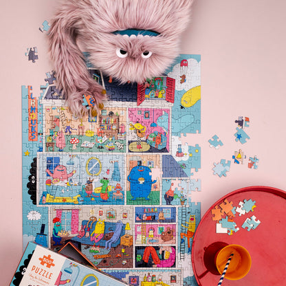 Moulin Roty - Puslespill 500 stk - Home of the Schmouks - Les Schmouks