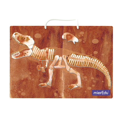 mierEdu, Magnetisk legetavle/puslespill - T Rex