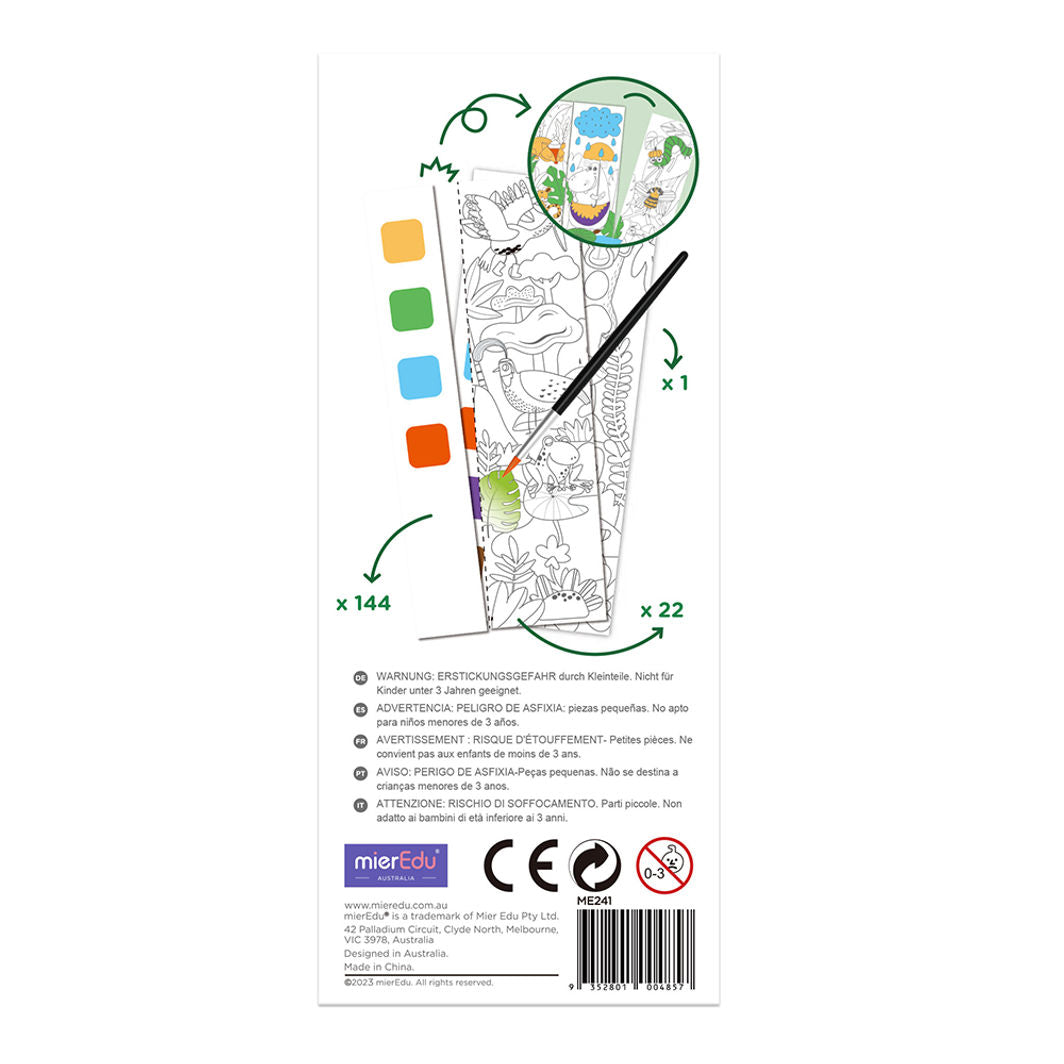 mierEdu, Vandmalfargehefte - Dyrevenner