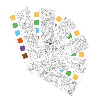 mierEdu, Vandmalfargehefte - Dyrevenner