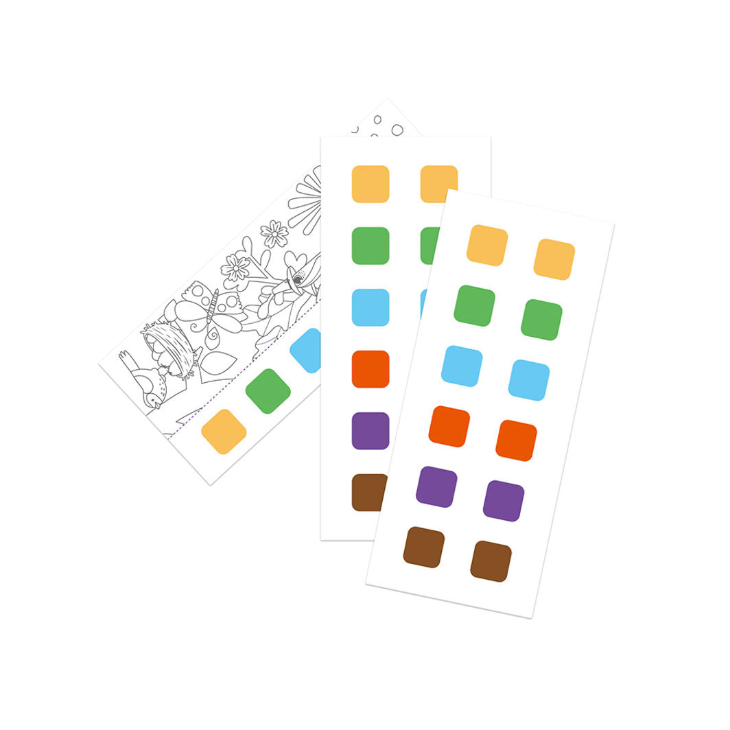 mierEdu, Vandmalfargehefte - Dyrevenner