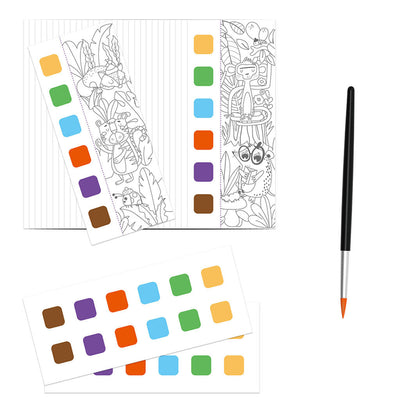 mierEdu, Vandmalfargehefte - Dyrevenner