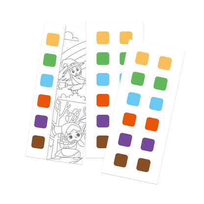 mierEdu, Vannfarge malehefte - Eventyr