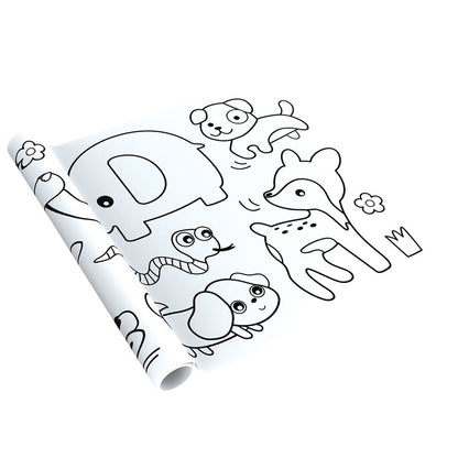 mierEdu, Kjempebanner for fargelegging - Dyr