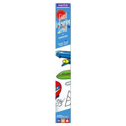 mierEdu, Kjempebanner for fargelegging - Transportmidler