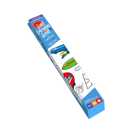 mierEdu, Kjempebanner for fargelegging - Transportmidler